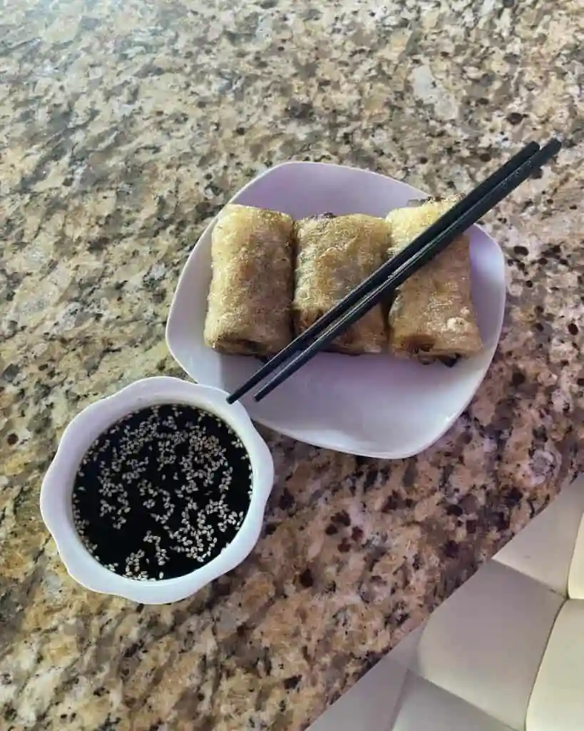 Rice Paper Pork Dumplings