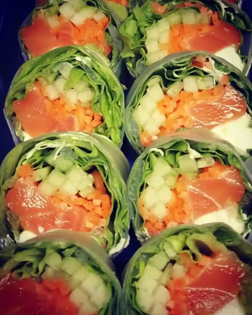 Rice Paper Sushi Rolls