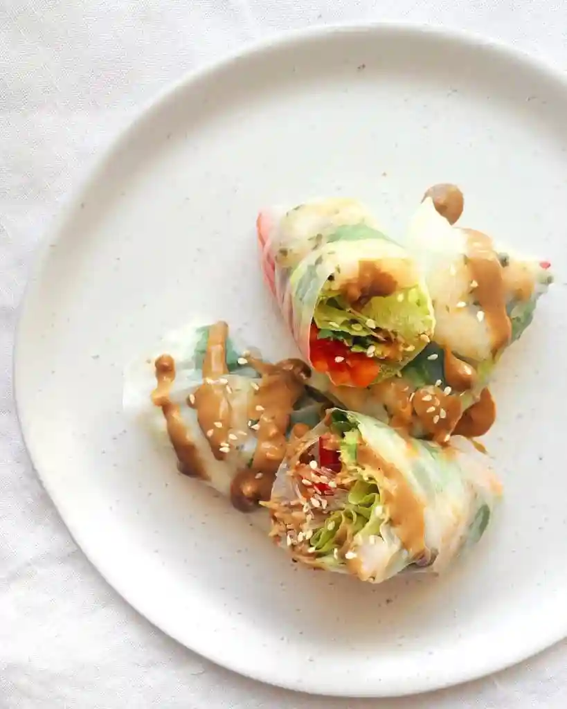 Prawn Rice Paper Rolls