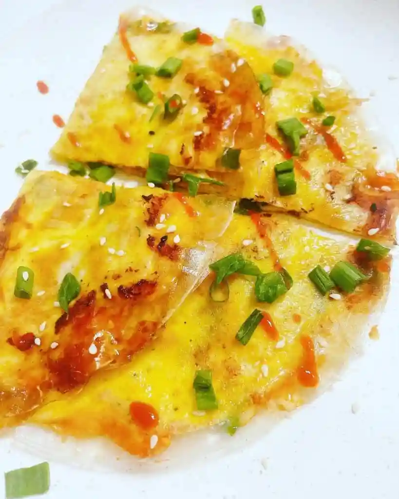 Breakfast Rice Paper Wraps