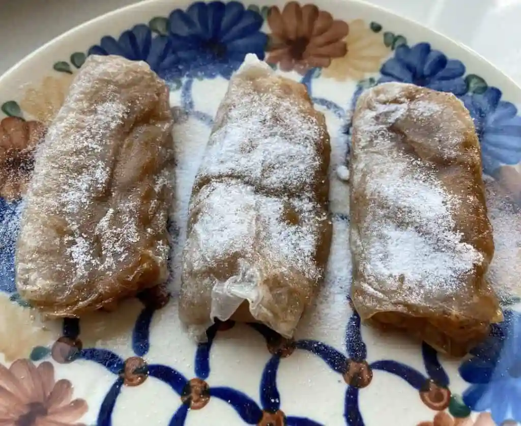 Rice Paper Apple Pie