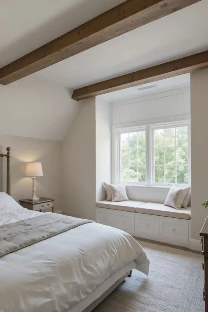 Basement bedroom ideas highlighting unique architectural features.