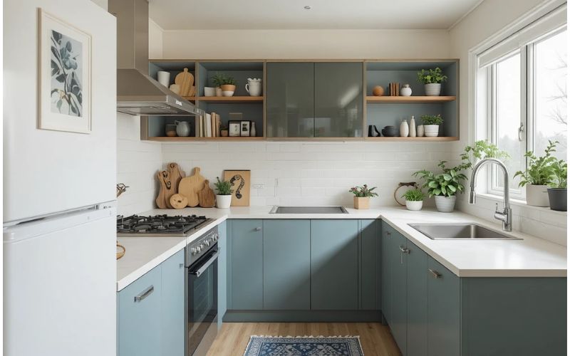 Decorate Without Adding Bulk kitchen look