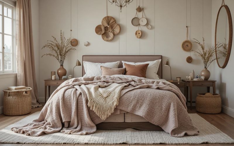 Invest in Cozy Textures bedroom look