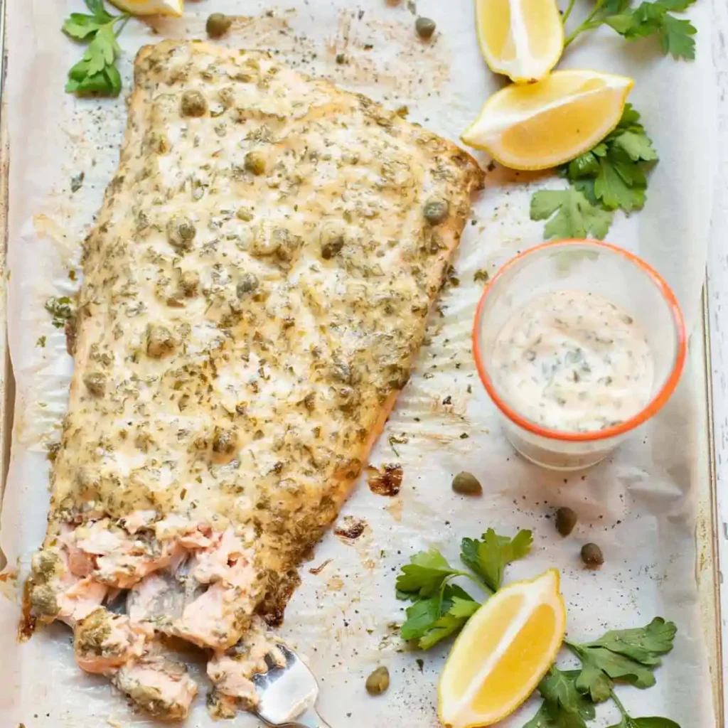 Salmon with Capers