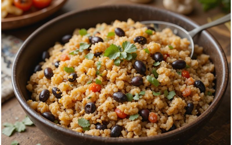 Mexican-Style Rice with Black Beans recipe Look