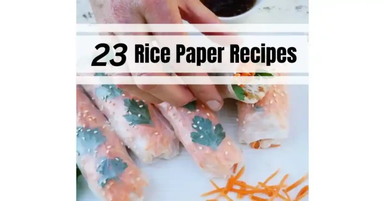 Rice Paper Recipes Ideas