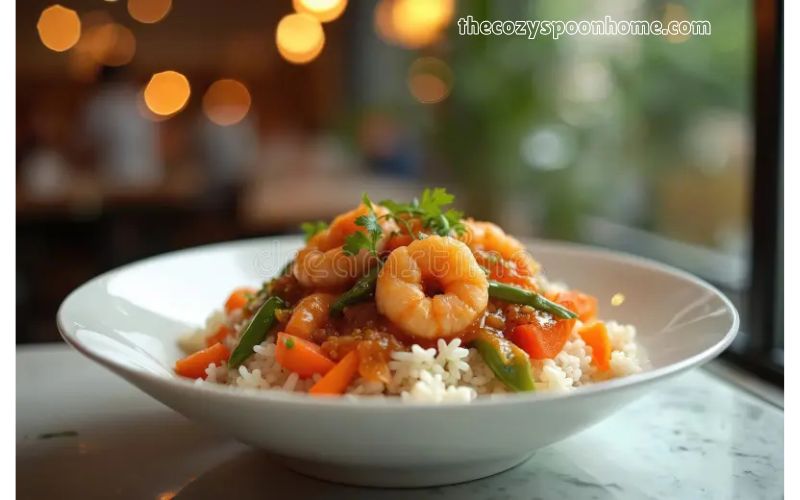 Rice with Lemon‑Garlic Shrimp & Herbs recipe Look