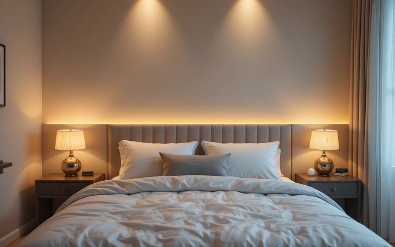 Use Smart Lighting to Set the Mood bedroom look