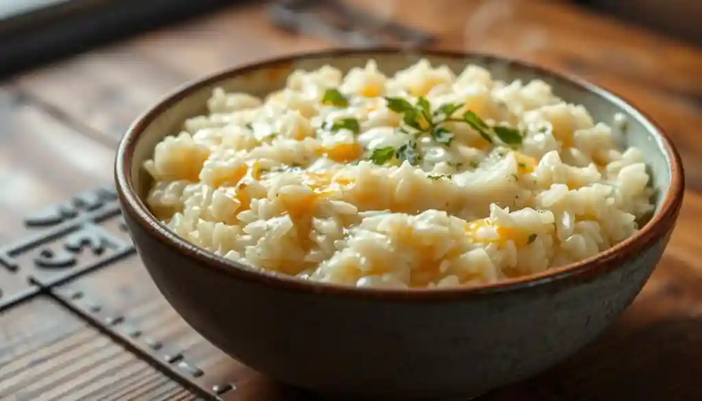 Creamy Cheesy Rice