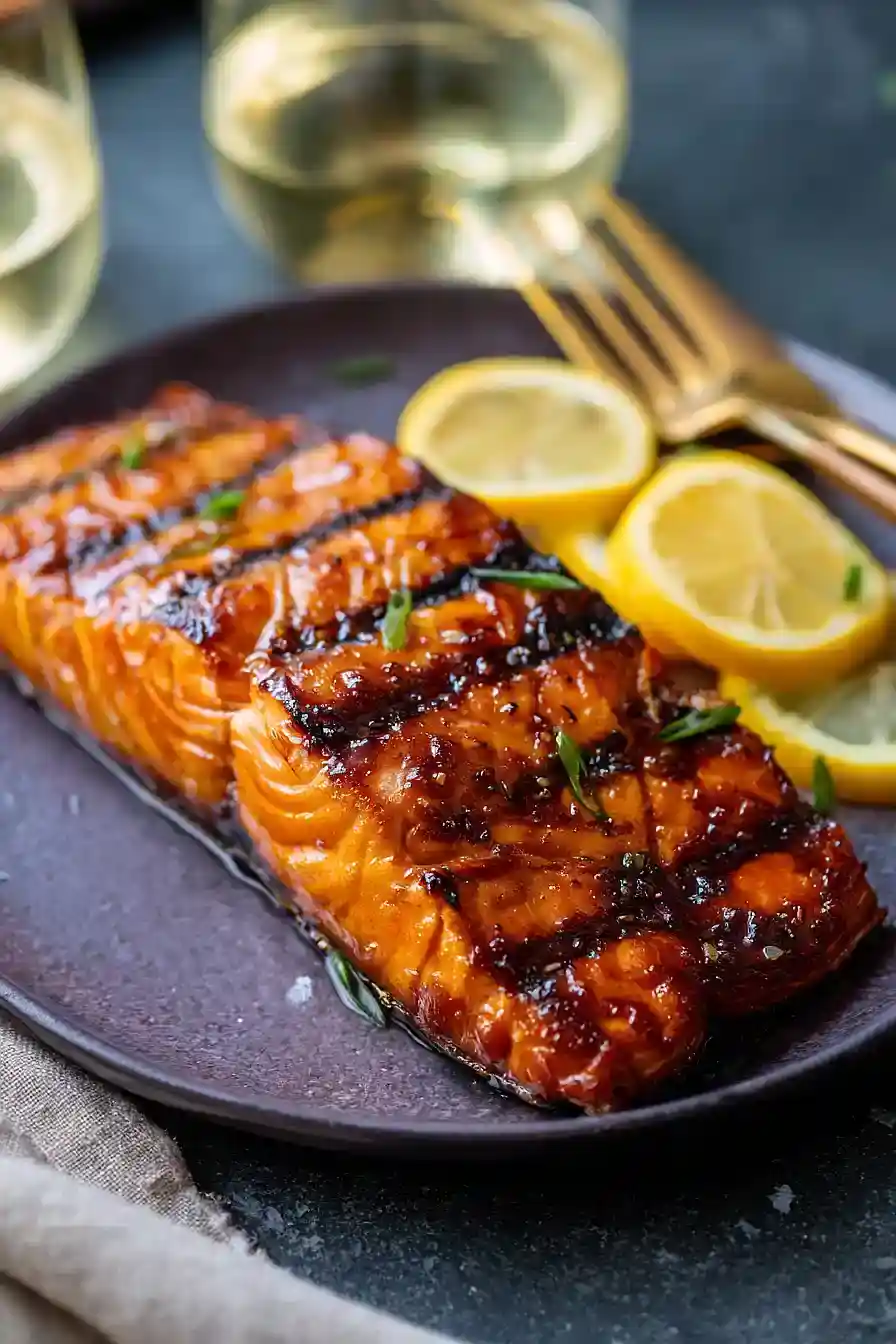 Maple Glazed Salmon
