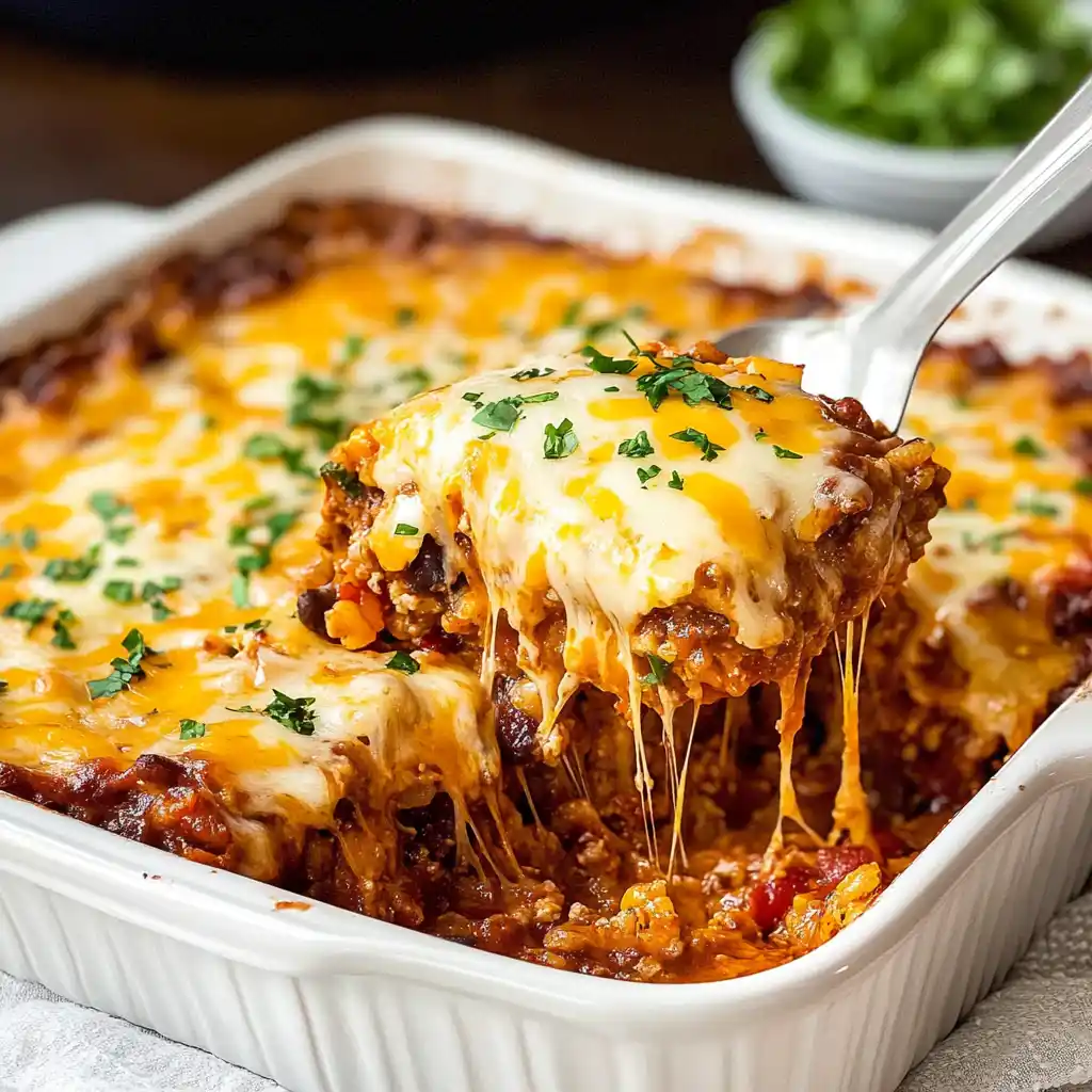 How to Make Taco Rice Casserole (Step-by-Step)