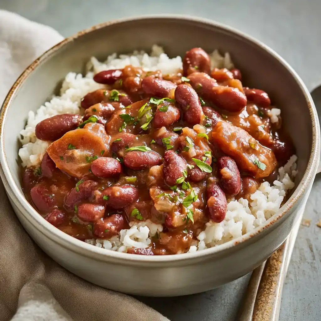 Step-By-Step Instructions for Red Beans and Rice Recipe