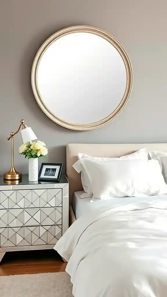 Mirrored Furniture Accents